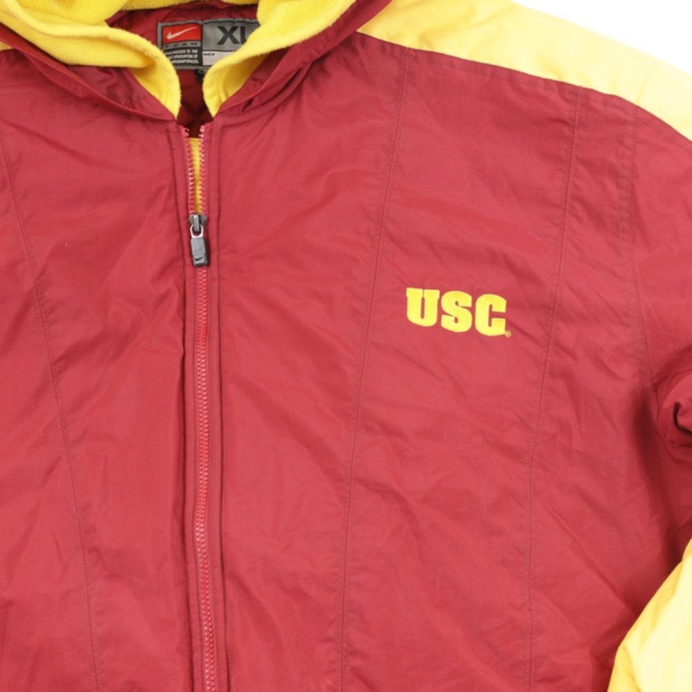 USC Nike Team Weatherproof Outdoor Jacket Sz XL - Picture 3 of 7